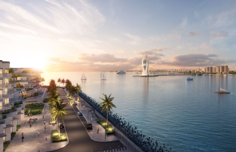 Qatar Vagues view 2